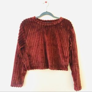 Cropped sweater
